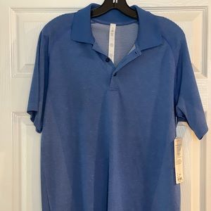 Mens blue lululemon polo size medium